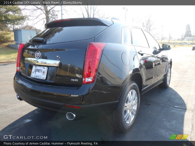 Black Raven / Ebony/Ebony 2014 Cadillac SRX Luxury