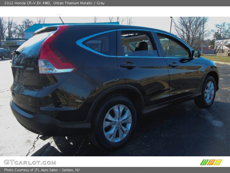 Urban Titanium Metallic / Gray 2012 Honda CR-V EX 4WD