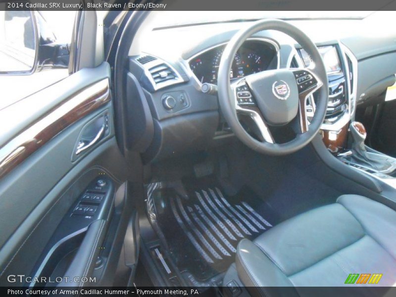 Black Raven / Ebony/Ebony 2014 Cadillac SRX Luxury