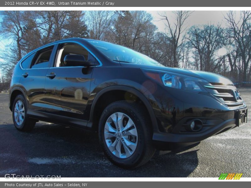 Urban Titanium Metallic / Gray 2012 Honda CR-V EX 4WD
