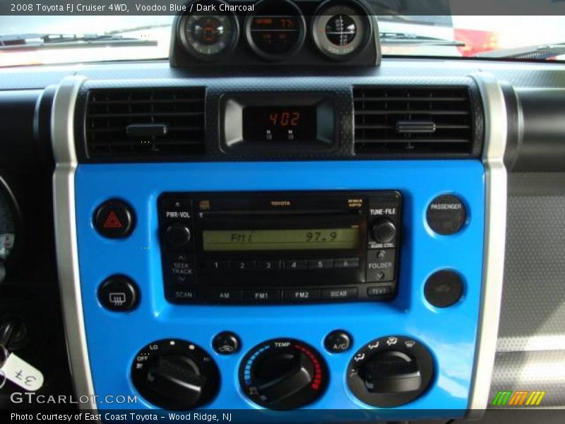 Voodoo Blue / Dark Charcoal 2008 Toyota FJ Cruiser 4WD