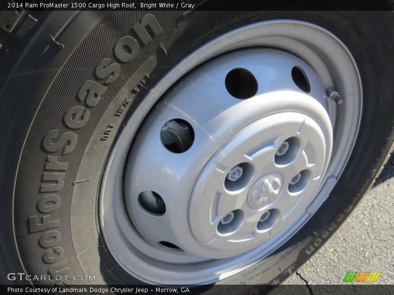  2014 ProMaster 1500 Cargo High Roof Wheel