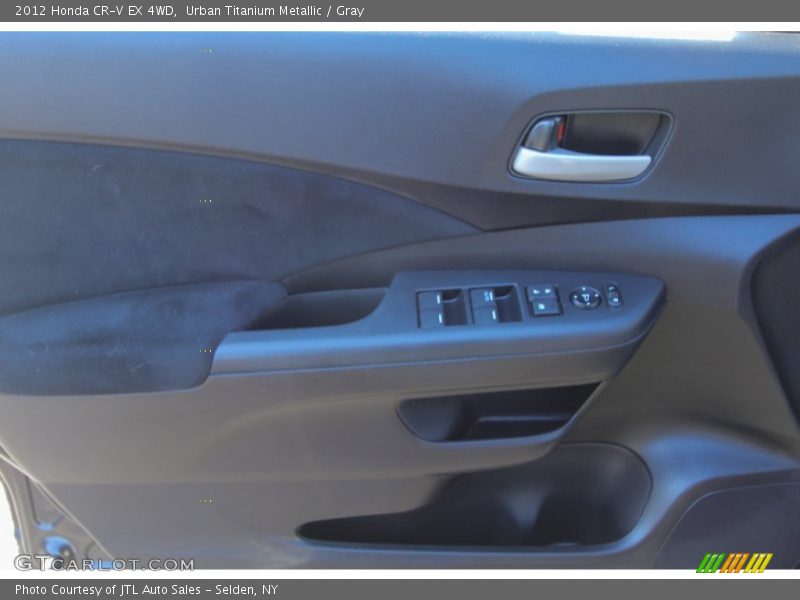 Urban Titanium Metallic / Gray 2012 Honda CR-V EX 4WD