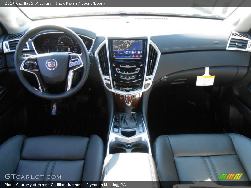 Black Raven / Ebony/Ebony 2014 Cadillac SRX Luxury