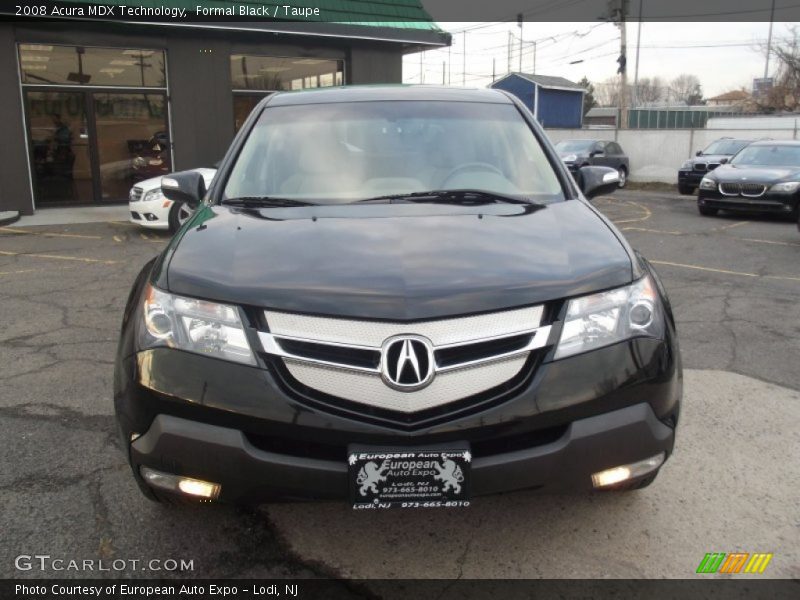 Formal Black / Taupe 2008 Acura MDX Technology