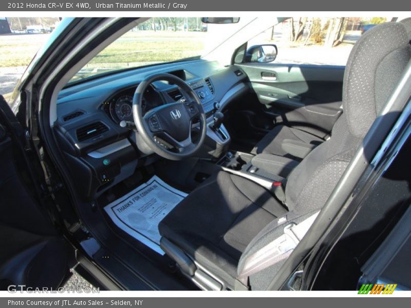 Urban Titanium Metallic / Gray 2012 Honda CR-V EX 4WD