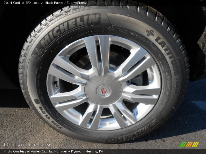 Black Raven / Ebony/Ebony 2014 Cadillac SRX Luxury