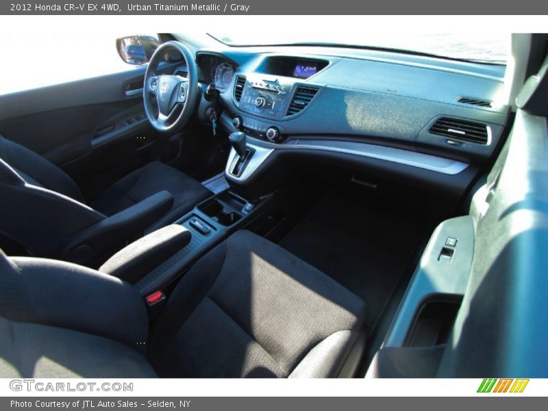 Urban Titanium Metallic / Gray 2012 Honda CR-V EX 4WD