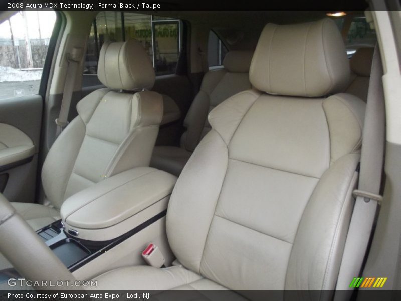 Formal Black / Taupe 2008 Acura MDX Technology