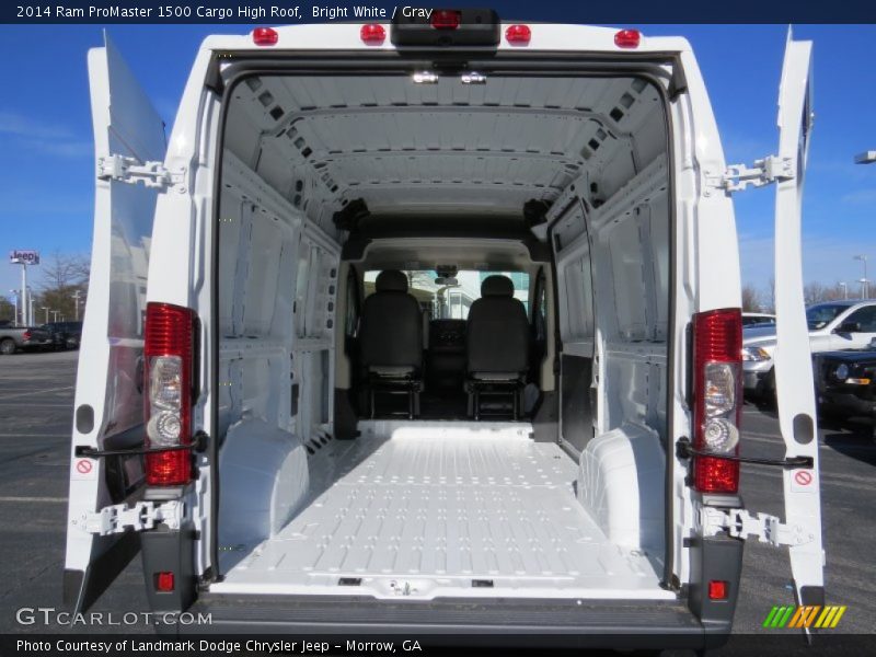  2014 ProMaster 1500 Cargo High Roof Trunk