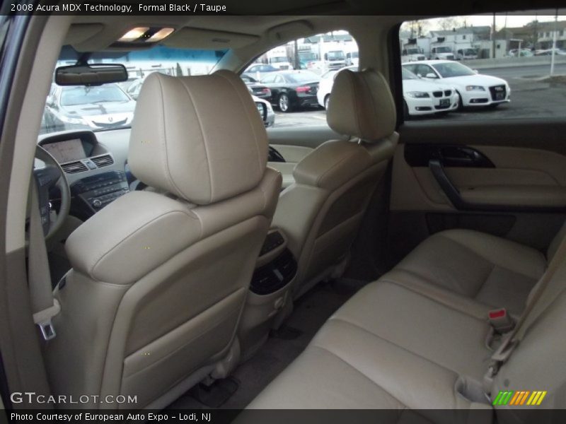 Formal Black / Taupe 2008 Acura MDX Technology