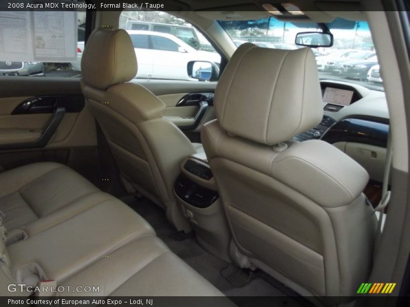 Formal Black / Taupe 2008 Acura MDX Technology