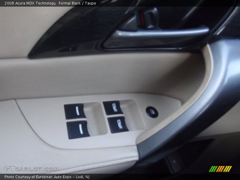 Formal Black / Taupe 2008 Acura MDX Technology