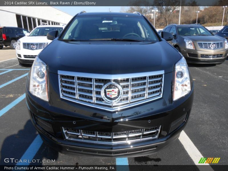 Black Raven / Ebony/Ebony 2014 Cadillac SRX Luxury