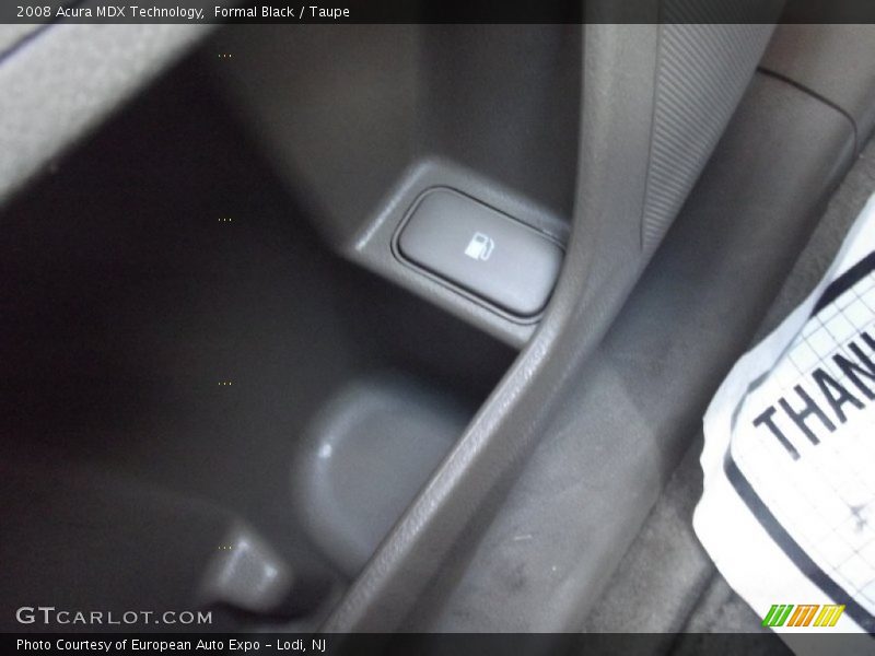 Formal Black / Taupe 2008 Acura MDX Technology