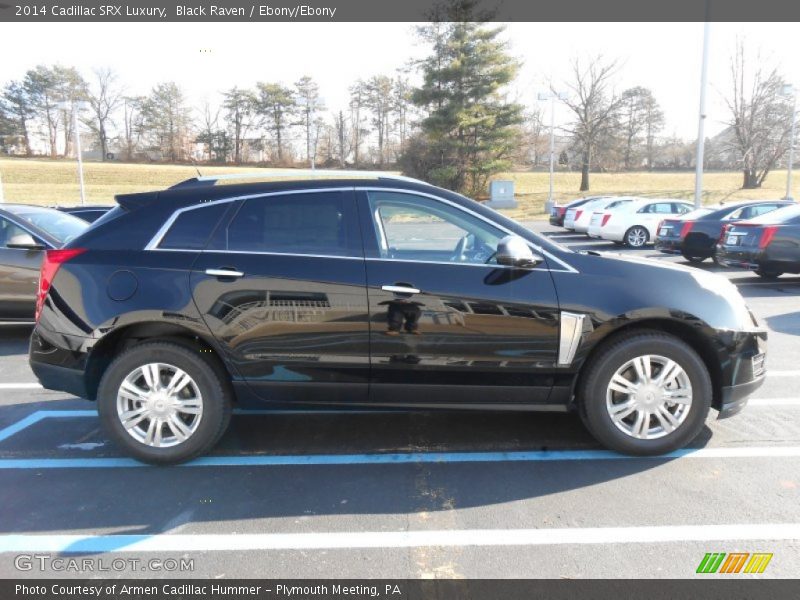 Black Raven / Ebony/Ebony 2014 Cadillac SRX Luxury