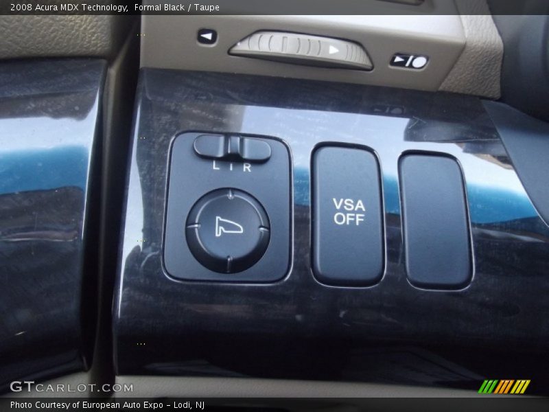 Formal Black / Taupe 2008 Acura MDX Technology