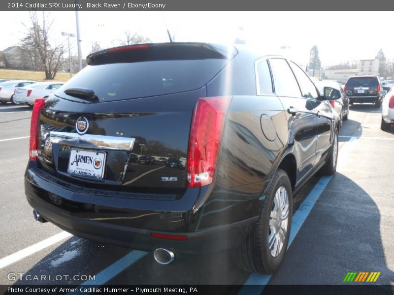Black Raven / Ebony/Ebony 2014 Cadillac SRX Luxury