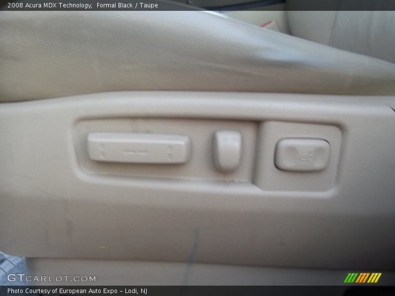 Formal Black / Taupe 2008 Acura MDX Technology