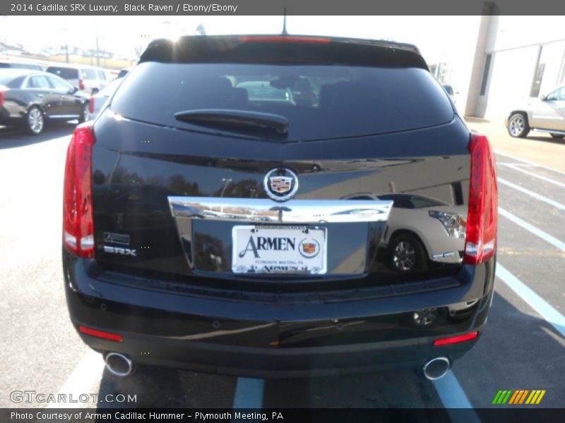 Black Raven / Ebony/Ebony 2014 Cadillac SRX Luxury