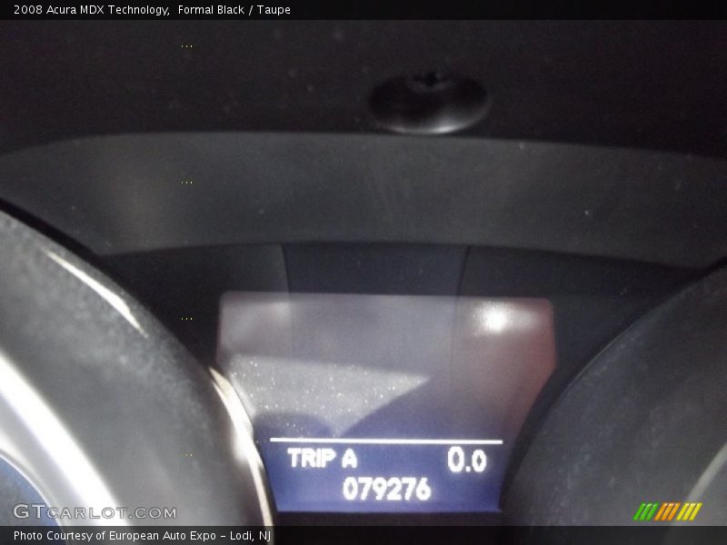 Formal Black / Taupe 2008 Acura MDX Technology