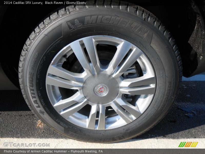 Black Raven / Ebony/Ebony 2014 Cadillac SRX Luxury