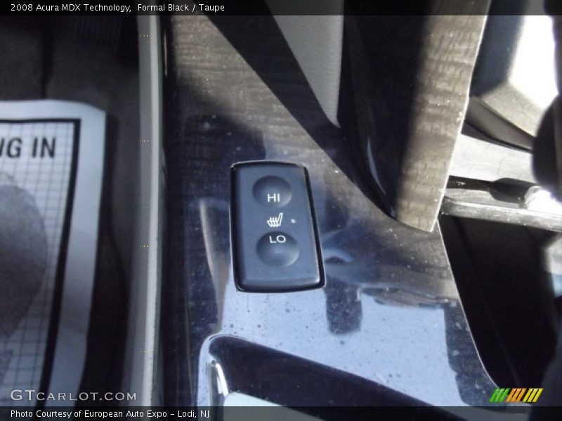 Formal Black / Taupe 2008 Acura MDX Technology