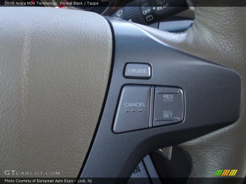 Formal Black / Taupe 2008 Acura MDX Technology