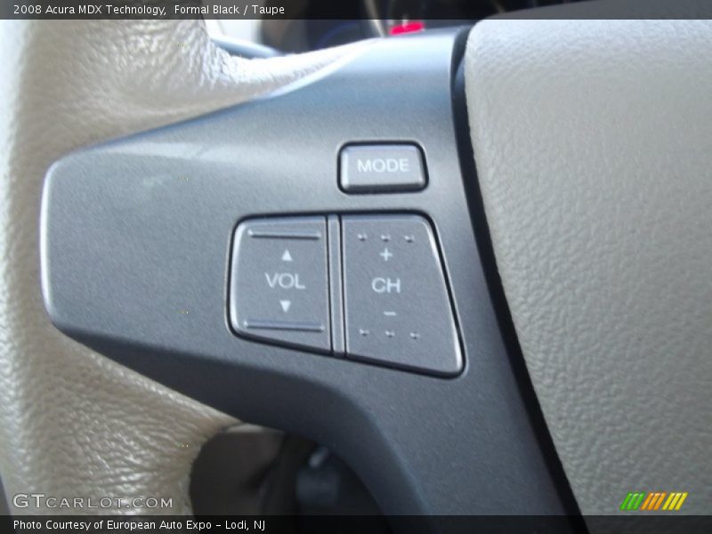 Formal Black / Taupe 2008 Acura MDX Technology