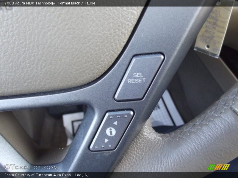 Formal Black / Taupe 2008 Acura MDX Technology