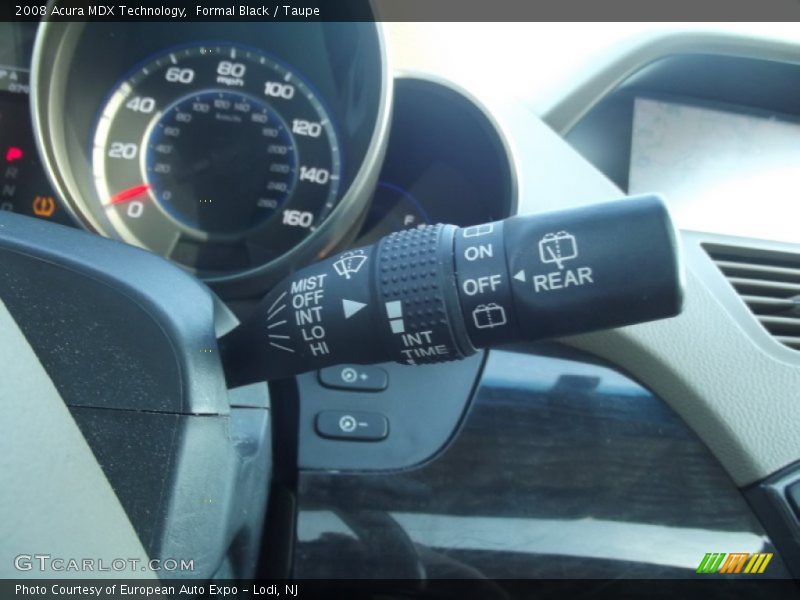 Formal Black / Taupe 2008 Acura MDX Technology
