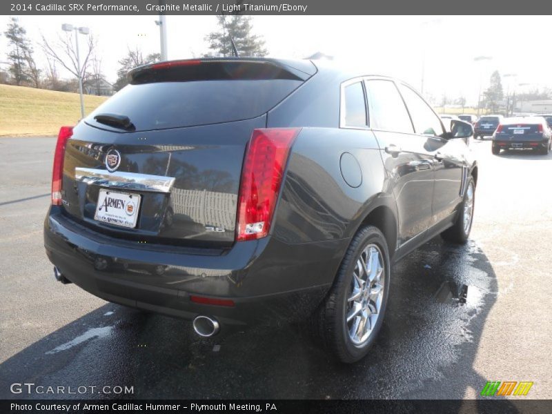 Graphite Metallic / Light Titanium/Ebony 2014 Cadillac SRX Performance
