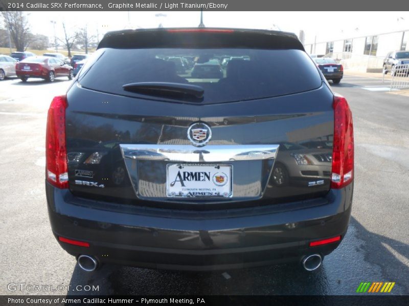 Graphite Metallic / Light Titanium/Ebony 2014 Cadillac SRX Performance