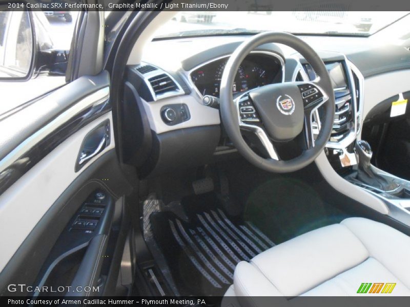 Graphite Metallic / Light Titanium/Ebony 2014 Cadillac SRX Performance