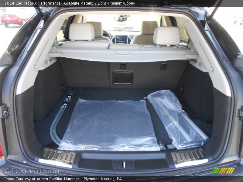 Graphite Metallic / Light Titanium/Ebony 2014 Cadillac SRX Performance