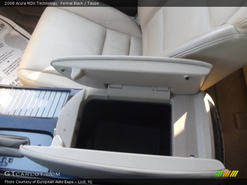Formal Black / Taupe 2008 Acura MDX Technology
