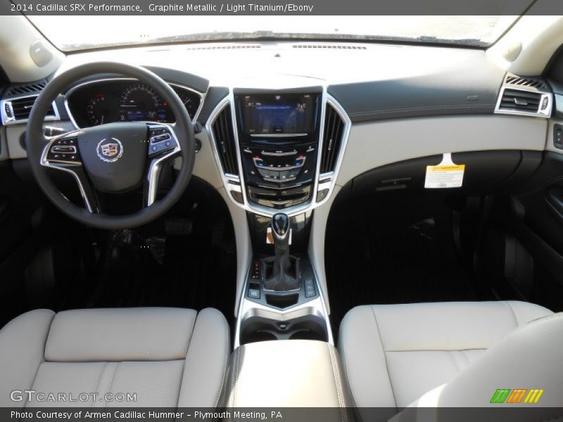Graphite Metallic / Light Titanium/Ebony 2014 Cadillac SRX Performance