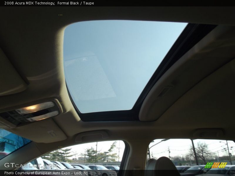 Formal Black / Taupe 2008 Acura MDX Technology
