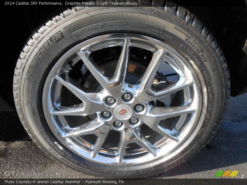 Graphite Metallic / Light Titanium/Ebony 2014 Cadillac SRX Performance