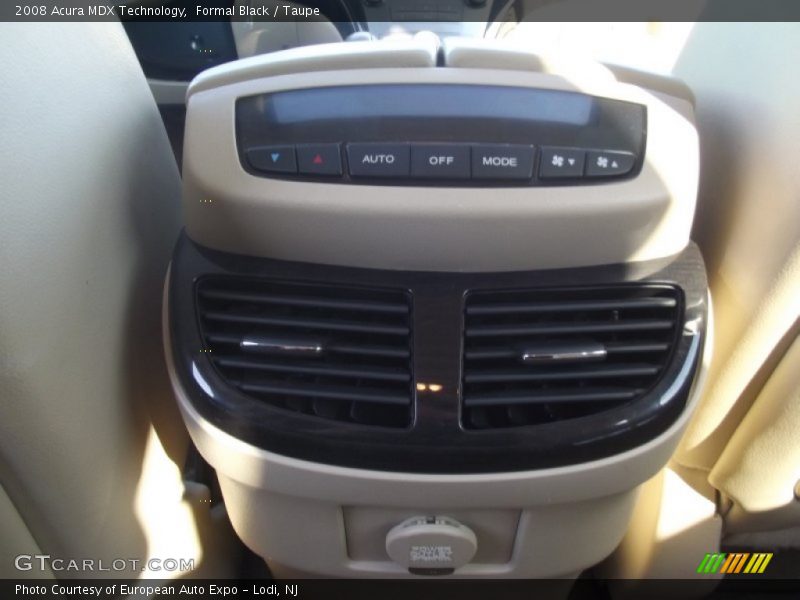 Formal Black / Taupe 2008 Acura MDX Technology