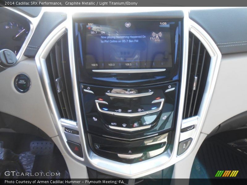 Graphite Metallic / Light Titanium/Ebony 2014 Cadillac SRX Performance