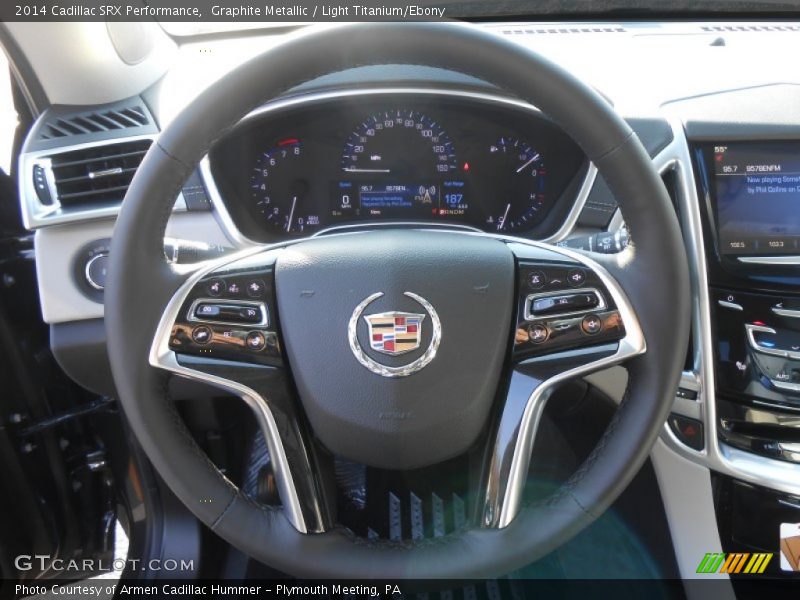 Graphite Metallic / Light Titanium/Ebony 2014 Cadillac SRX Performance