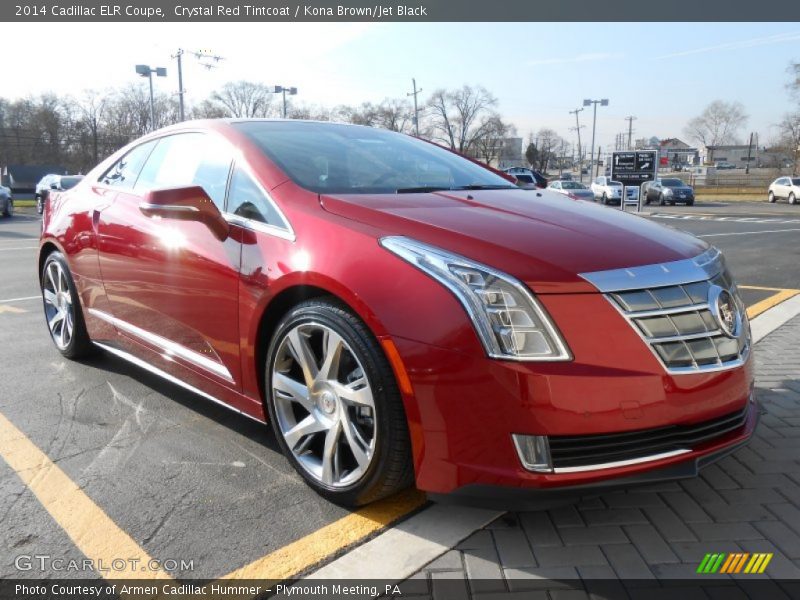 Front 3/4 View of 2014 ELR Coupe