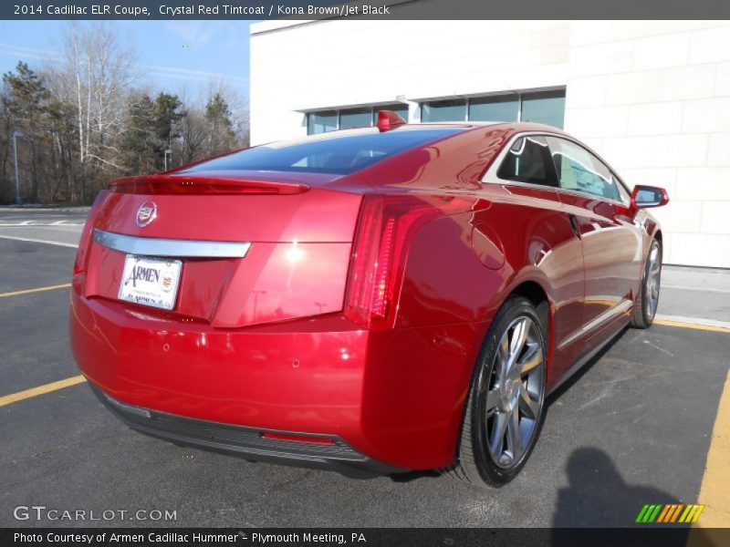 Crystal Red Tintcoat / Kona Brown/Jet Black 2014 Cadillac ELR Coupe