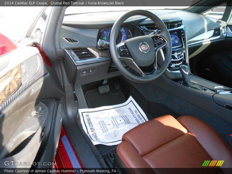 Kona Brown/Jet Black Interior - 2014 ELR Coupe 