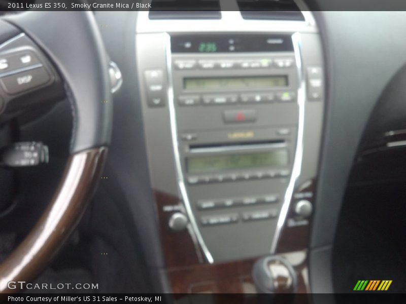 Smoky Granite Mica / Black 2011 Lexus ES 350
