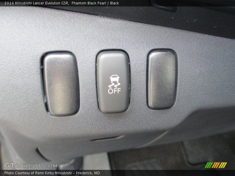 Phantom Black Pearl / Black 2014 Mitsubishi Lancer Evolution GSR