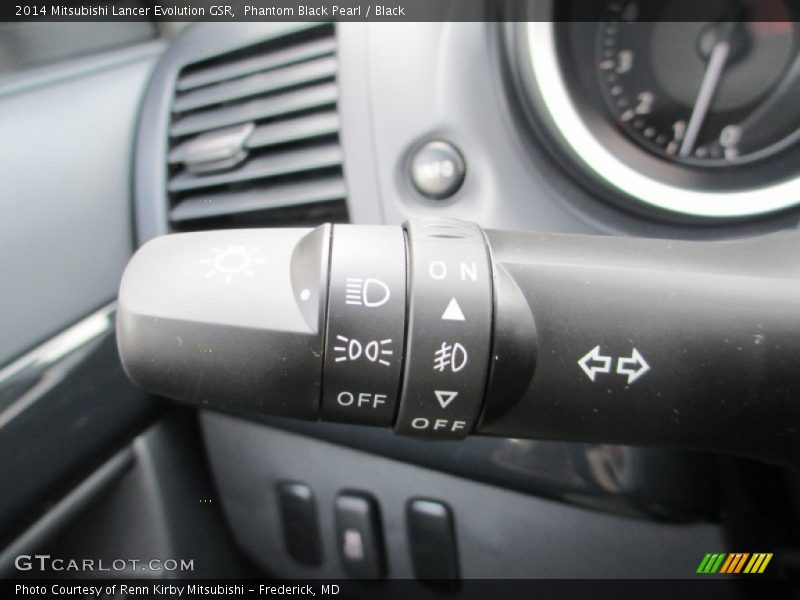 Controls of 2014 Lancer Evolution GSR