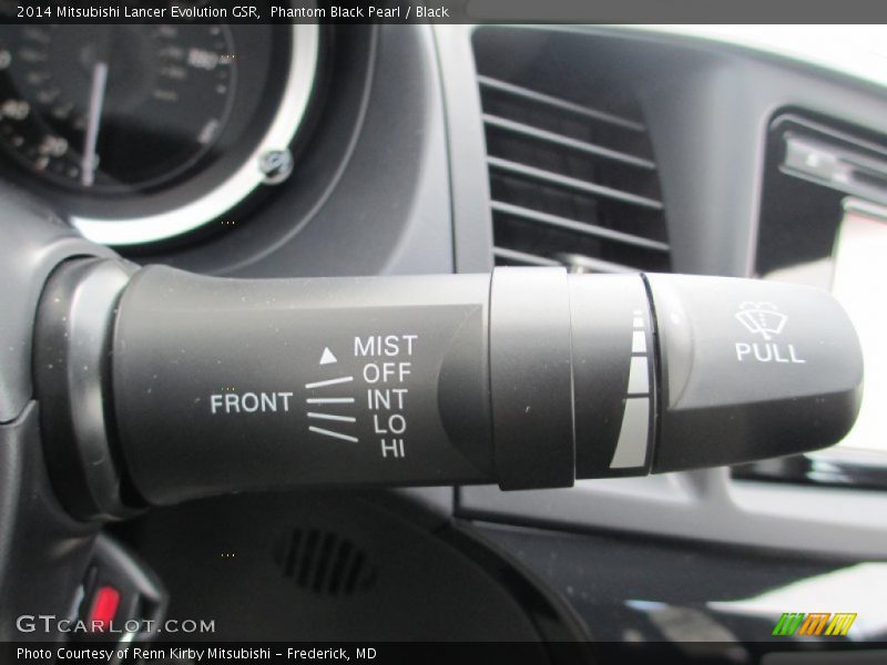 Controls of 2014 Lancer Evolution GSR