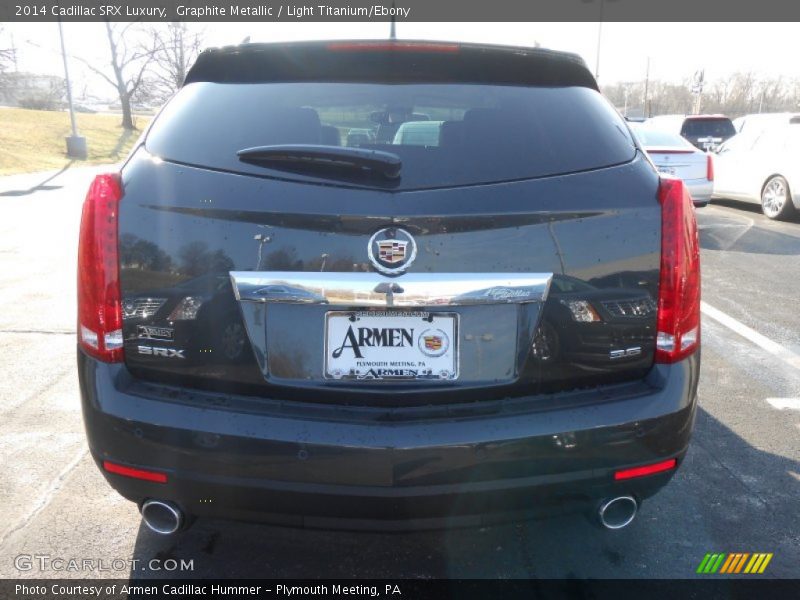 Graphite Metallic / Light Titanium/Ebony 2014 Cadillac SRX Luxury